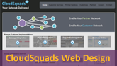 Cloudsquads Branding and Web Design by Digital Dazzle